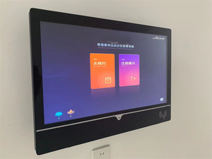 19寸液晶触控来访人员出入身份证记录与考勤机